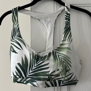 Forever 21 Palm Print Sports Bra
